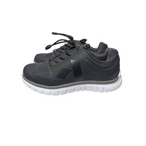 Anodyne No. 23 Lace-Up Black & White Orthopedic Sneakers 6Wide  For Women Lightw